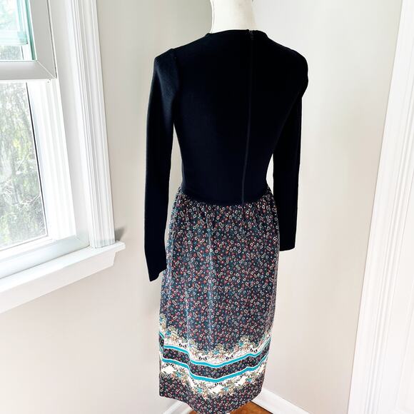 Goldworm Vintage Merino Wool Knit Dress Made in Italy - Picture 5 of 8